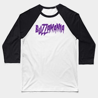 Buzzamania Purple Baseball T-Shirt